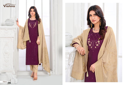 Mumkeen Vishnu Impex Modal Pant Style Suits Exporter India