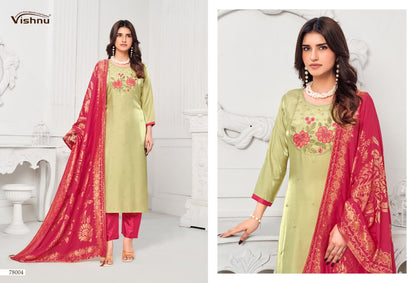 Mumkeen Vishnu Impex Modal Pant Style Suits Exporter India