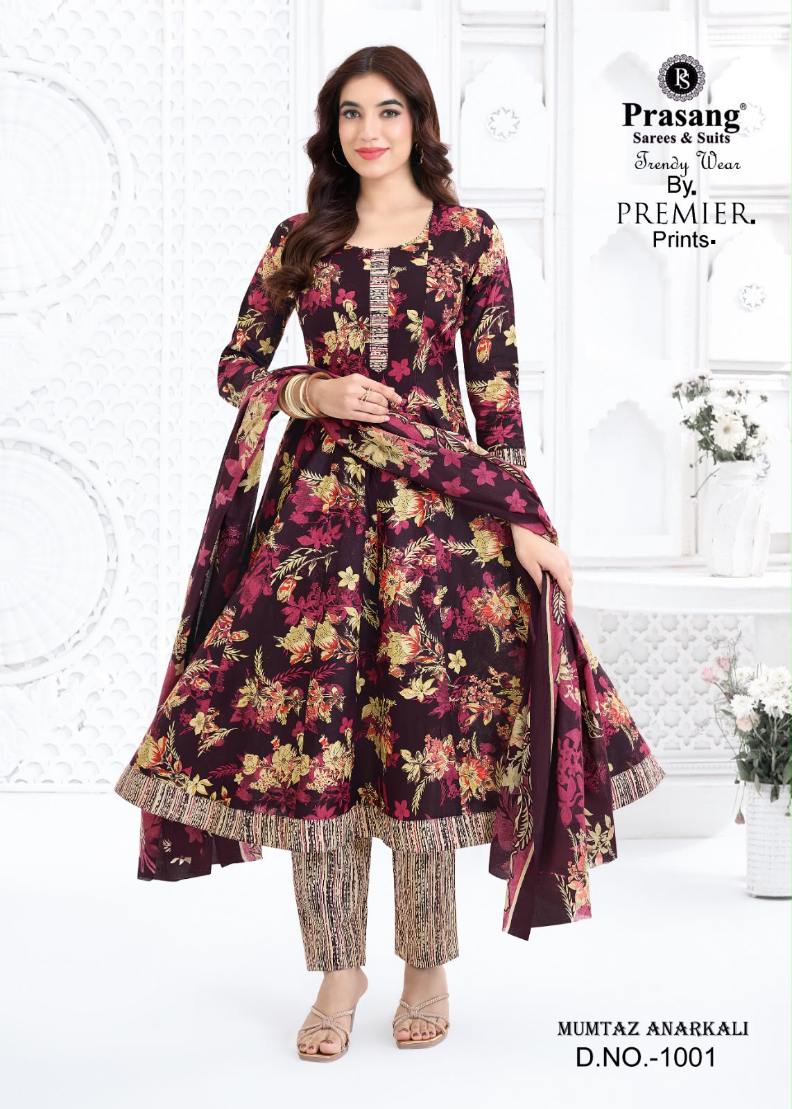 Mumtaz Anarkali Vol 1 Prasang Readymade Cotton Pant Suits Manufacturer