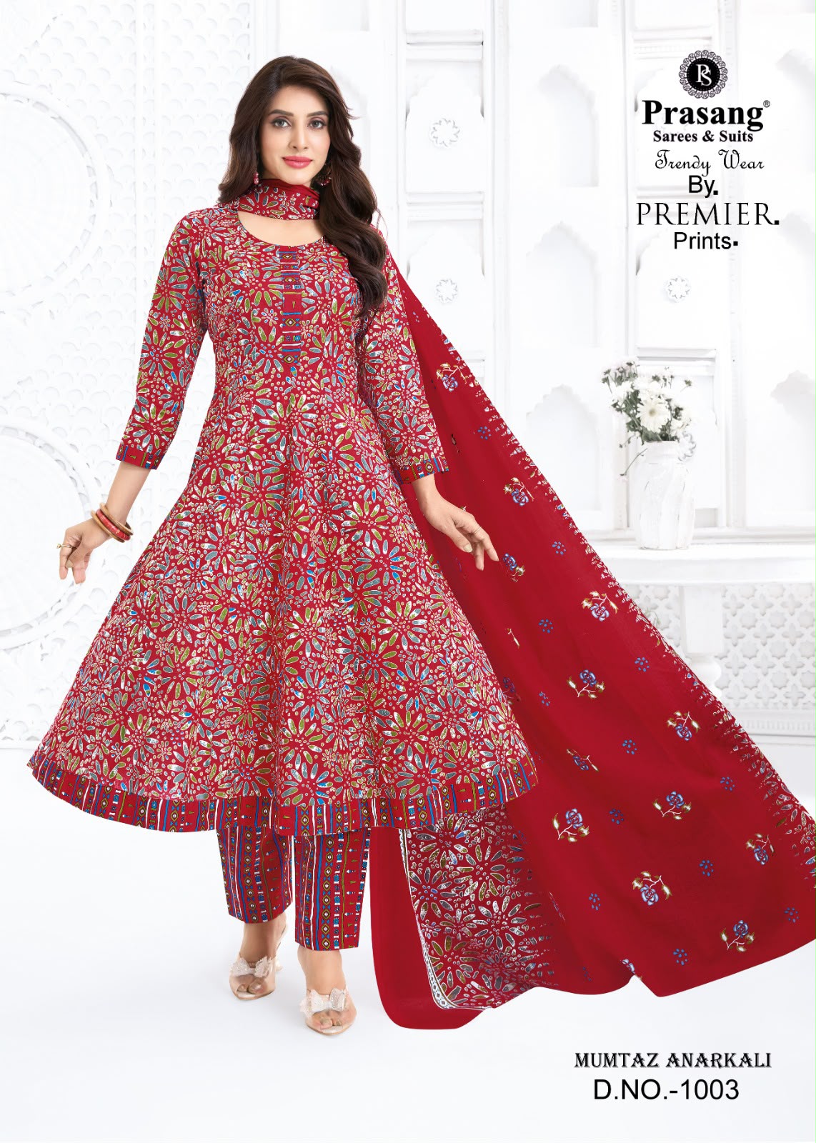 Mumtaz Anarkali Vol 1 Prasang Readymade Cotton Pant Suits Manufacturer