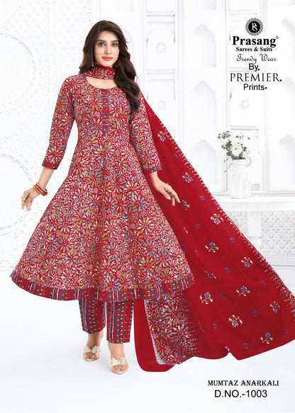 Mumtaz Anarkali Vol 1 Prasang Readymade Cotton Pant Suits Manufacturer