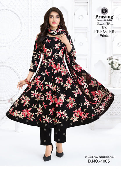 Mumtaz Anarkali Vol 1 Prasang Readymade Cotton Pant Suits Manufacturer