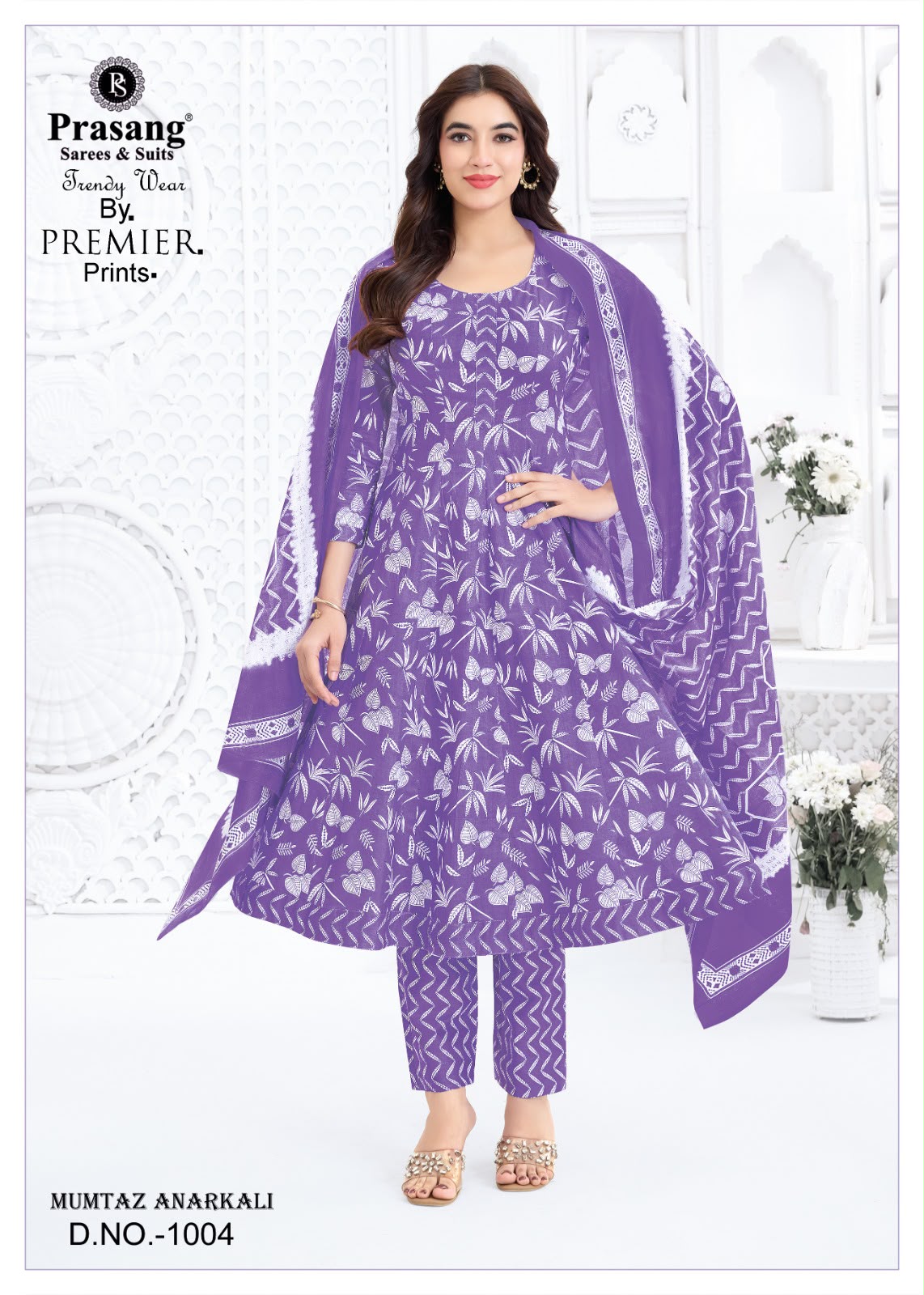 Mumtaz Anarkali Vol 1 Prasang Readymade Cotton Pant Suits Manufacturer