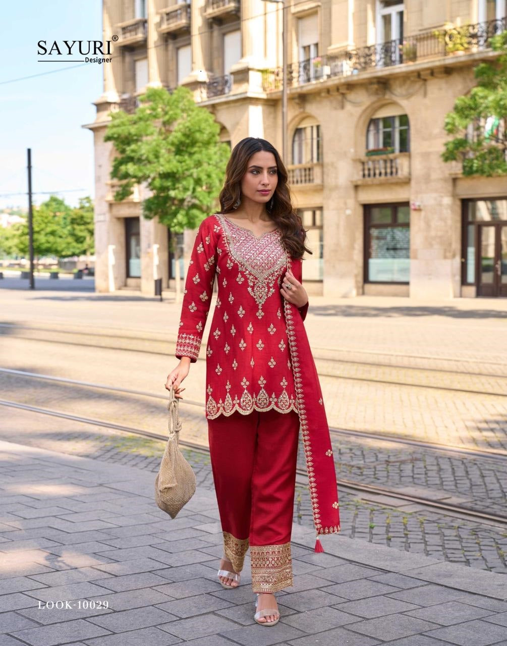 Mumtaz Sayuri Silk Readymade Suits Wholesale Rate