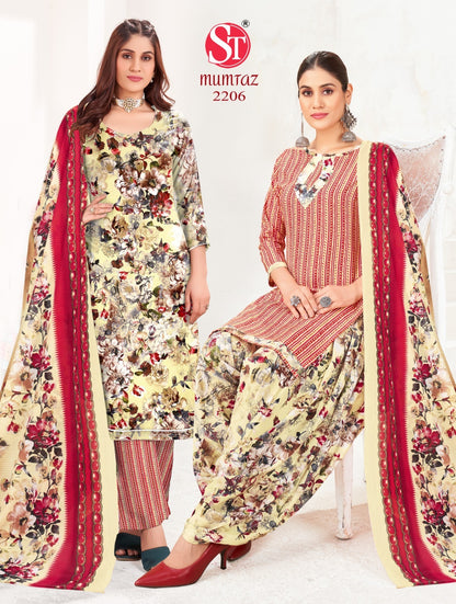 Mumtaz Vol 22 Shiv Tex Indo Cotton Dress Material Supplier India