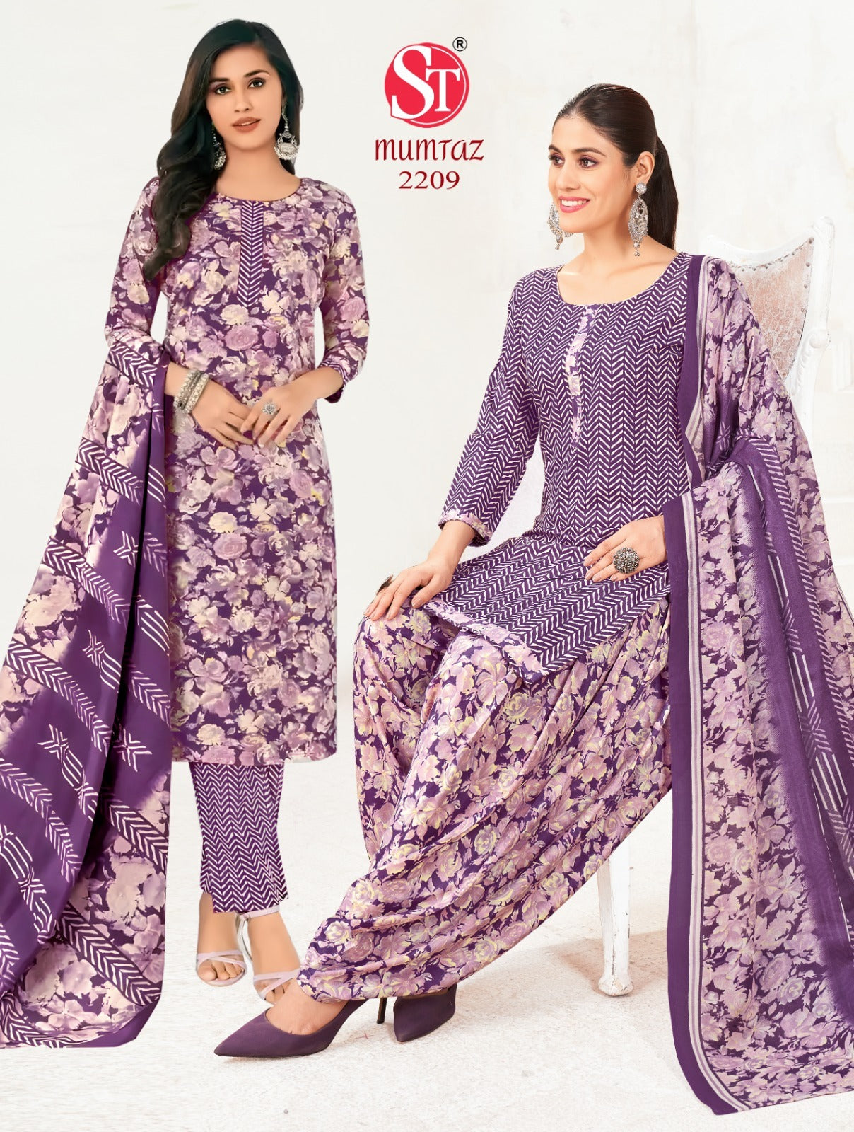 Mumtaz Vol 22 Shiv Tex Indo Cotton Dress Material Supplier India