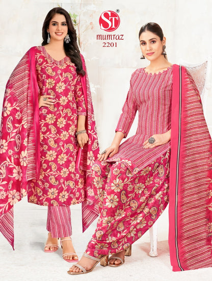 Mumtaz Vol 22 Shiv Tex Indo Cotton Dress Material Supplier India