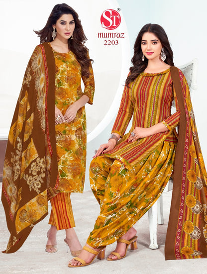 Mumtaz Vol 22 Shiv Tex Indo Cotton Dress Material Supplier India