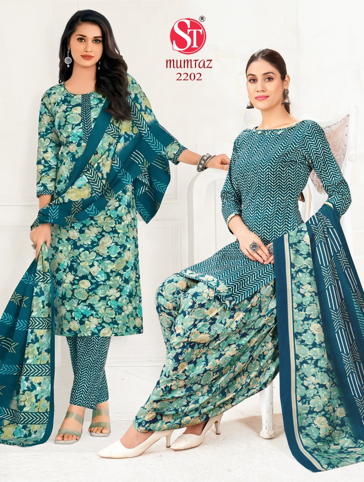 Mumtaz Vol 22 Shiv Tex Indo Cotton Dress Material Supplier India