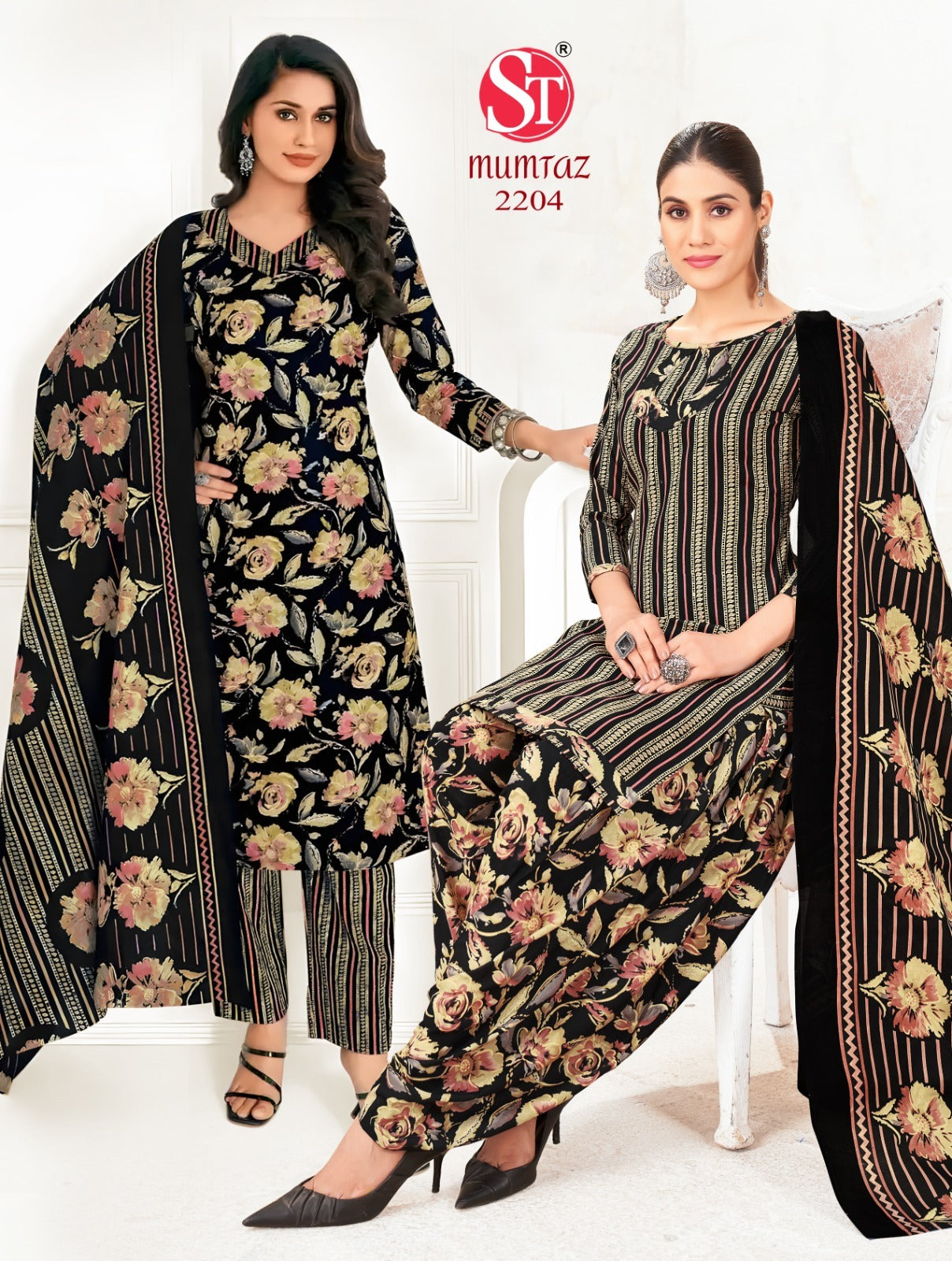 Mumtaz Vol 22 Shiv Tex Indo Cotton Dress Material Supplier India