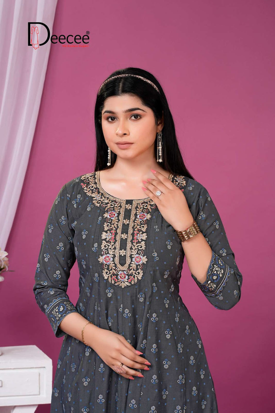 Munch Deecee Vatican Anarkali Kurtis Exporter Ahmedabad
