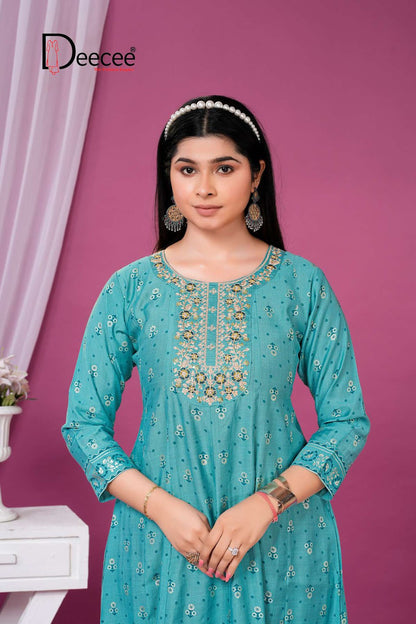 Munch Deecee Vatican Anarkali Kurtis Exporter Ahmedabad