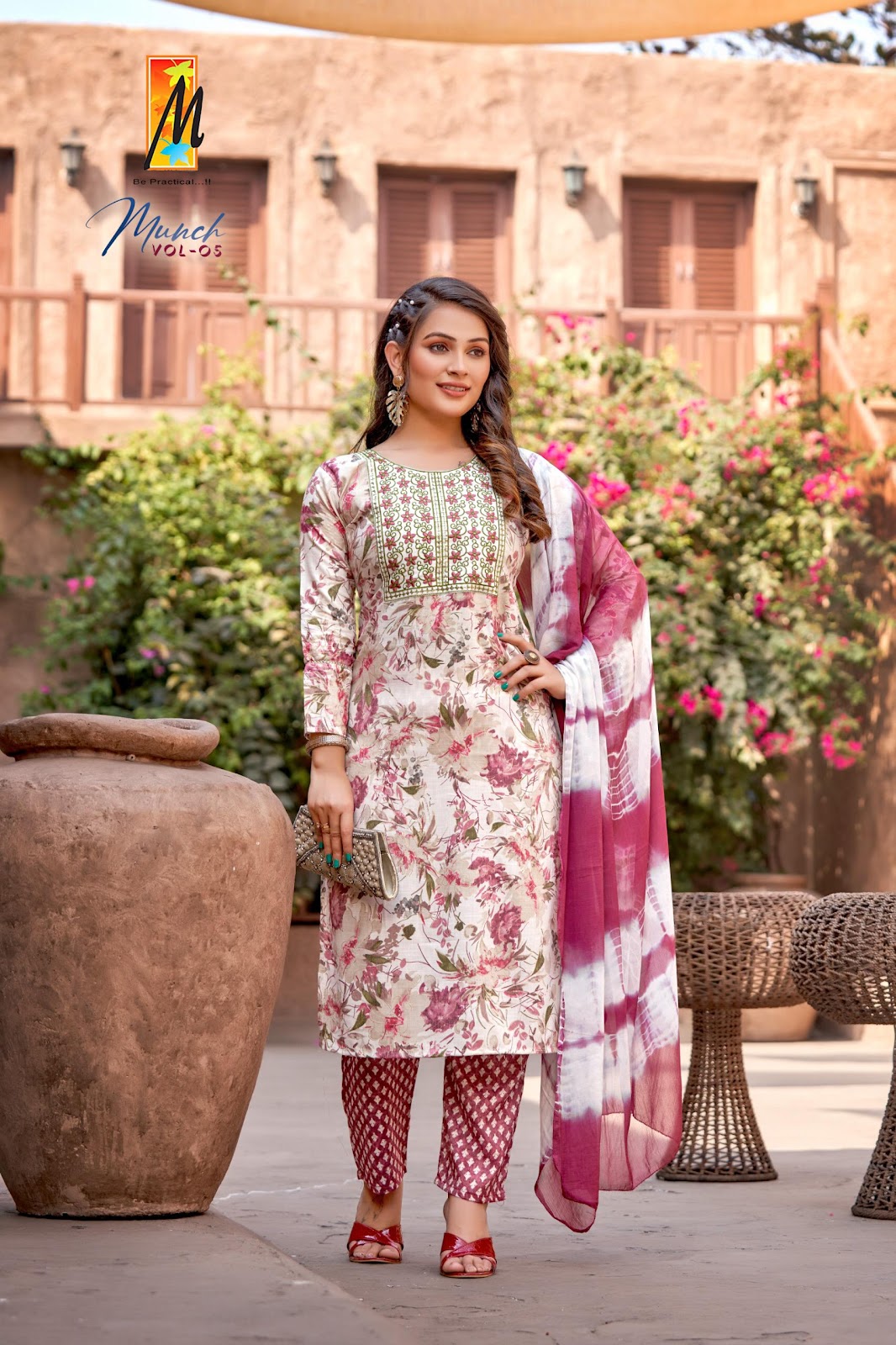 Munch Vol 5 Master Capsule Readymade Pant Style Suits Exporter Ahmedabad