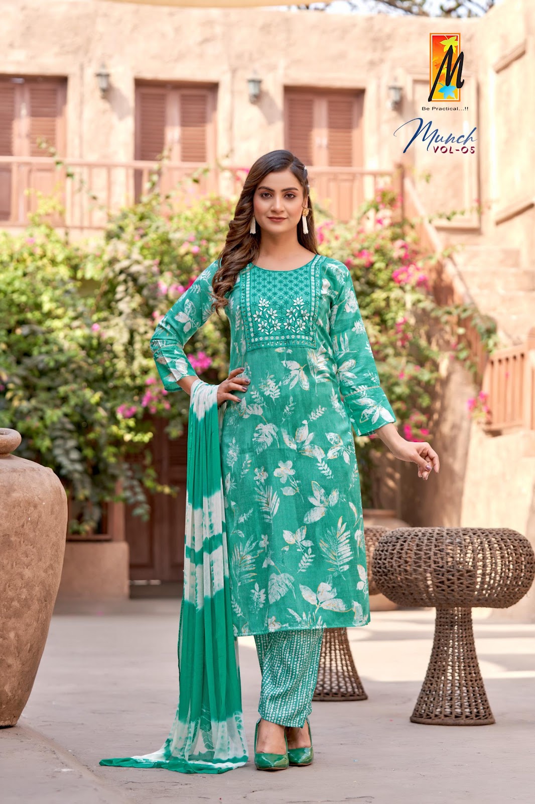 Munch Vol 5 Master Capsule Readymade Pant Style Suits Exporter Ahmedabad