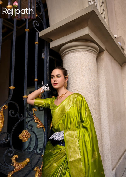 Mungha Silk Rajpath Sarees Manufacturer Ahmedabad