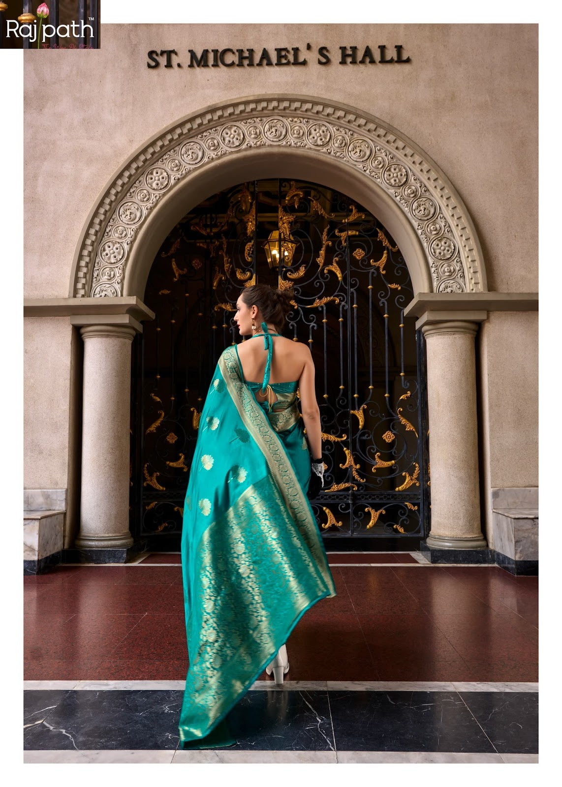 Mungha Silk Rajpath Sarees Manufacturer Ahmedabad