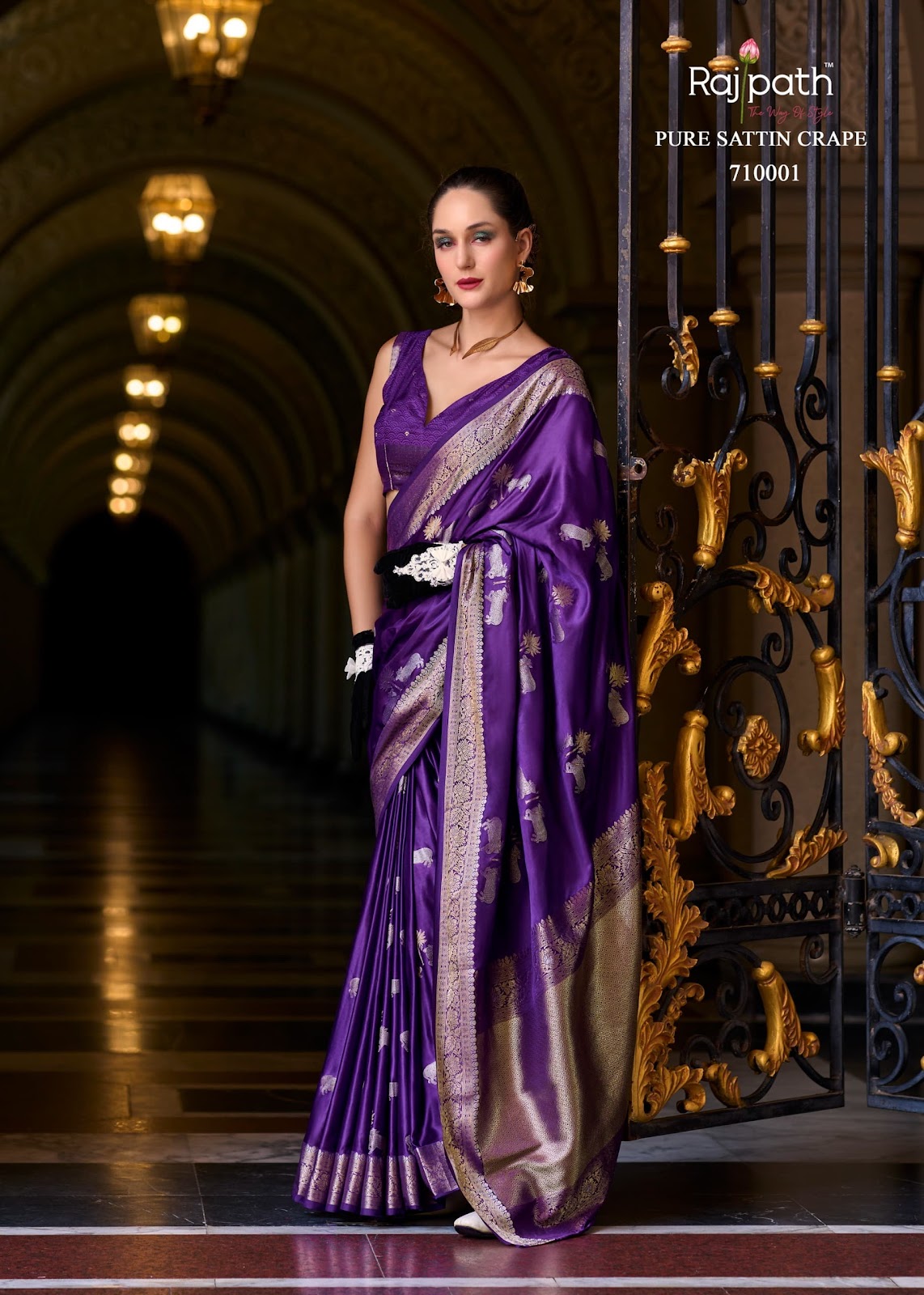 Mungha Silk Rajpath Sarees Manufacturer Ahmedabad