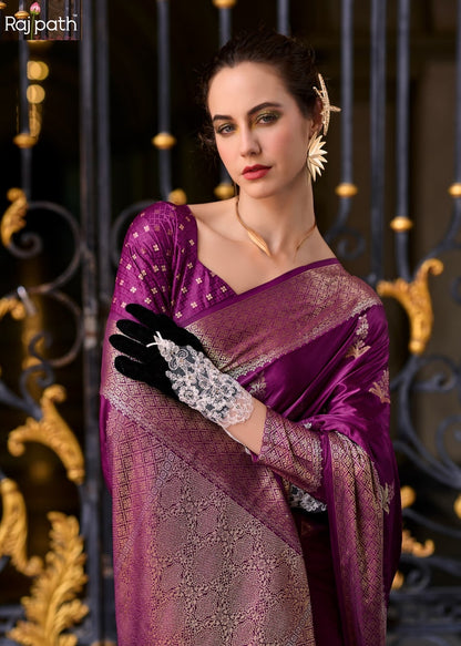 Mungha Silk Rajpath Sarees Manufacturer Ahmedabad