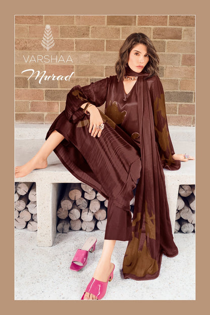 Muraad Varshaa Viscose Pashmina Suits Wholesale Price