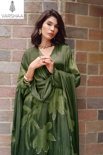 Muraad Varshaa Viscose Pashmina Suits Wholesale Price