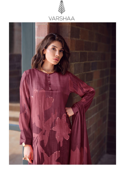 Muraad Varshaa Viscose Pashmina Suits Wholesale Price