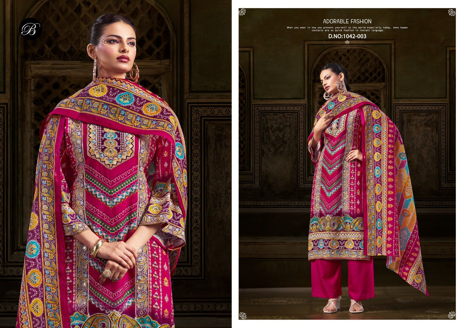 Musafir Belliza Designer Studio Viscose Rayon Karachi Salwar Suits Wholesale