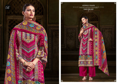 Musafir Belliza Designer Studio Viscose Rayon Karachi Salwar Suits Wholesale