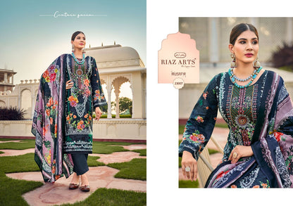 Musafir Vol 15 Riaz Art Lawn Karachi Salwar Suits Supplier India