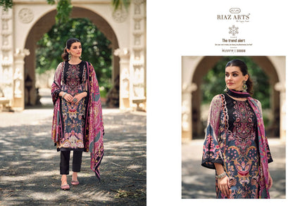 Musafir Vol 19 Riaz Art Lawn Karachi Salwar Suits Wholesale Price