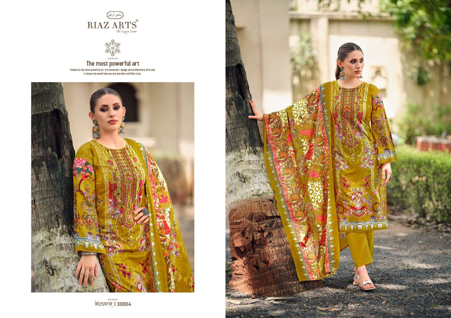 Musafir Vol 19 Riaz Art Lawn Karachi Salwar Suits Wholesale Price