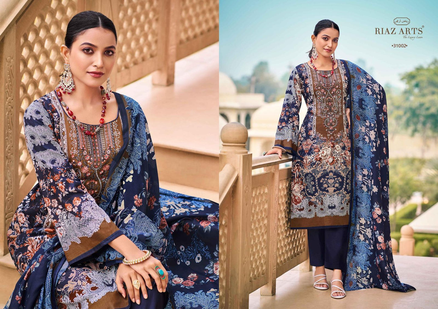Musafir Vol 20 Riaz Art Lawn Karachi Salwar Suits Wholesale Price