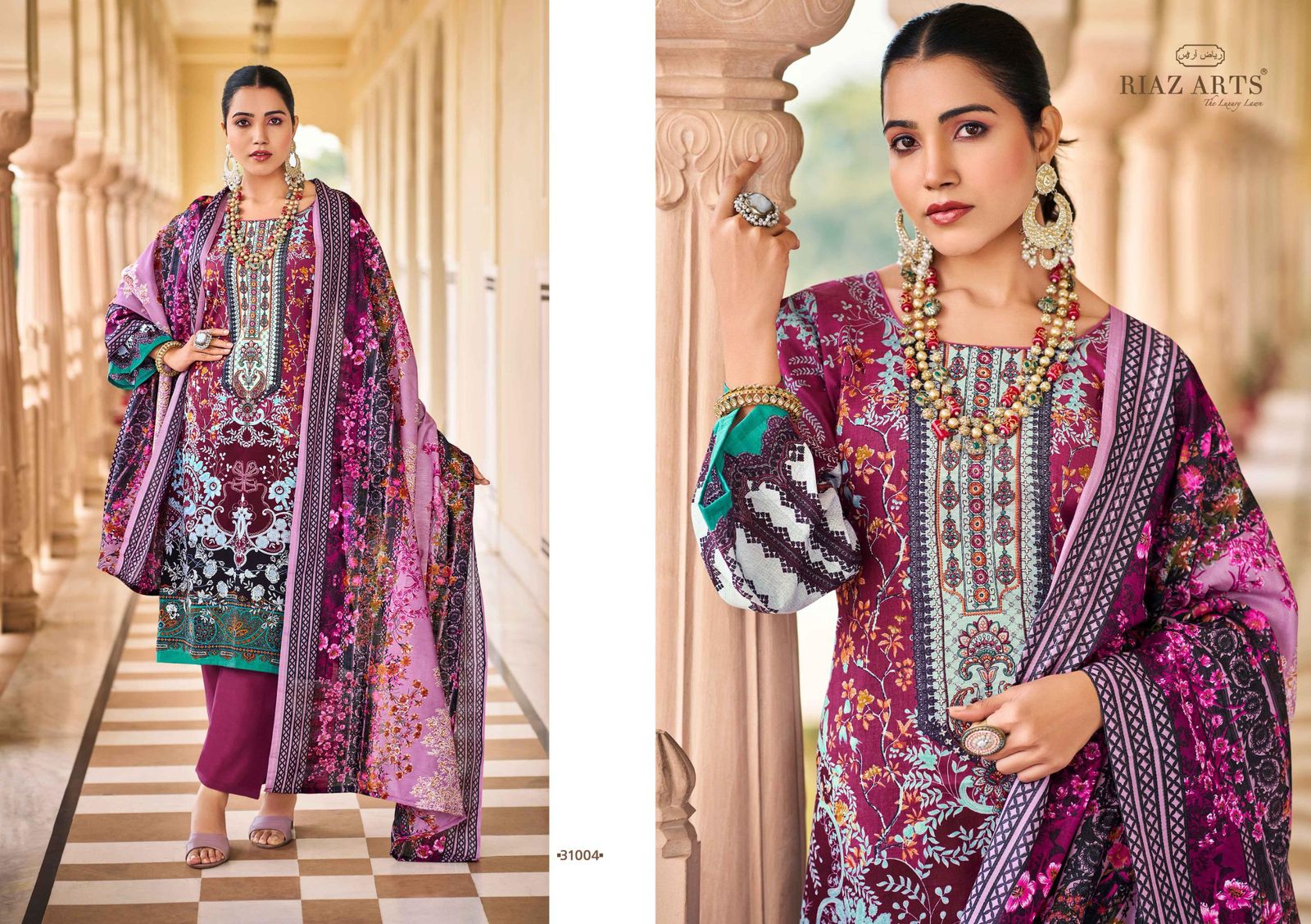 Musafir Vol 20 Riaz Art Lawn Karachi Salwar Suits Wholesale Price