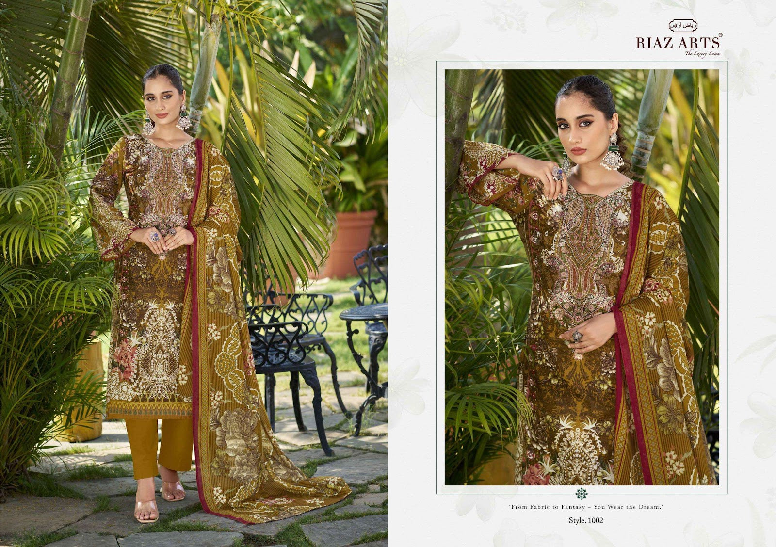 Musafir Vol 24 Riaz Art Lawn Karachi Salwar Suits Wholesale Price