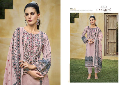 Musafir Vol 25 Riaz Art Lawn Karachi Salwar Suits Supplier Ahmedabad