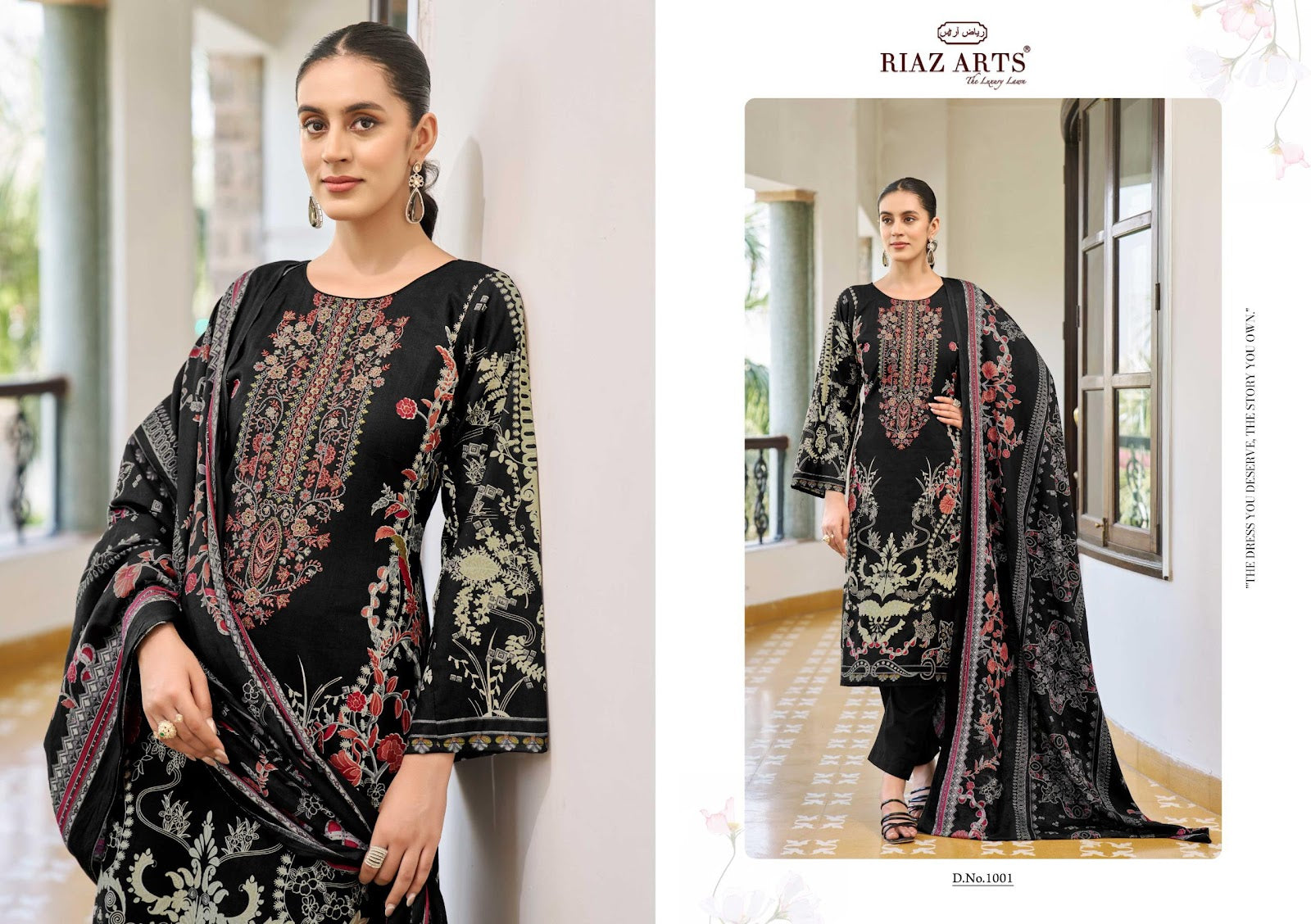 Musafir Vol 27 Riaz Art Pure Cotton Karachi Salwar Suits Supplier Gujarat