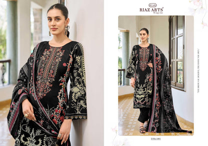 Musafir Vol 27 Riaz Art Pure Cotton Karachi Salwar Suits Supplier Gujarat