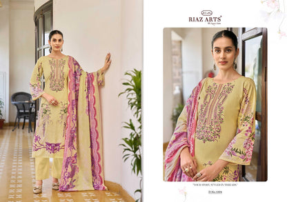 Musafir Vol 27 Riaz Art Pure Cotton Karachi Salwar Suits Supplier Gujarat
