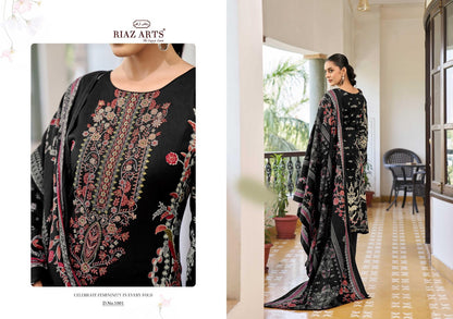 Musafir Vol 27 Riaz Art Pure Cotton Karachi Salwar Suits Supplier Gujarat