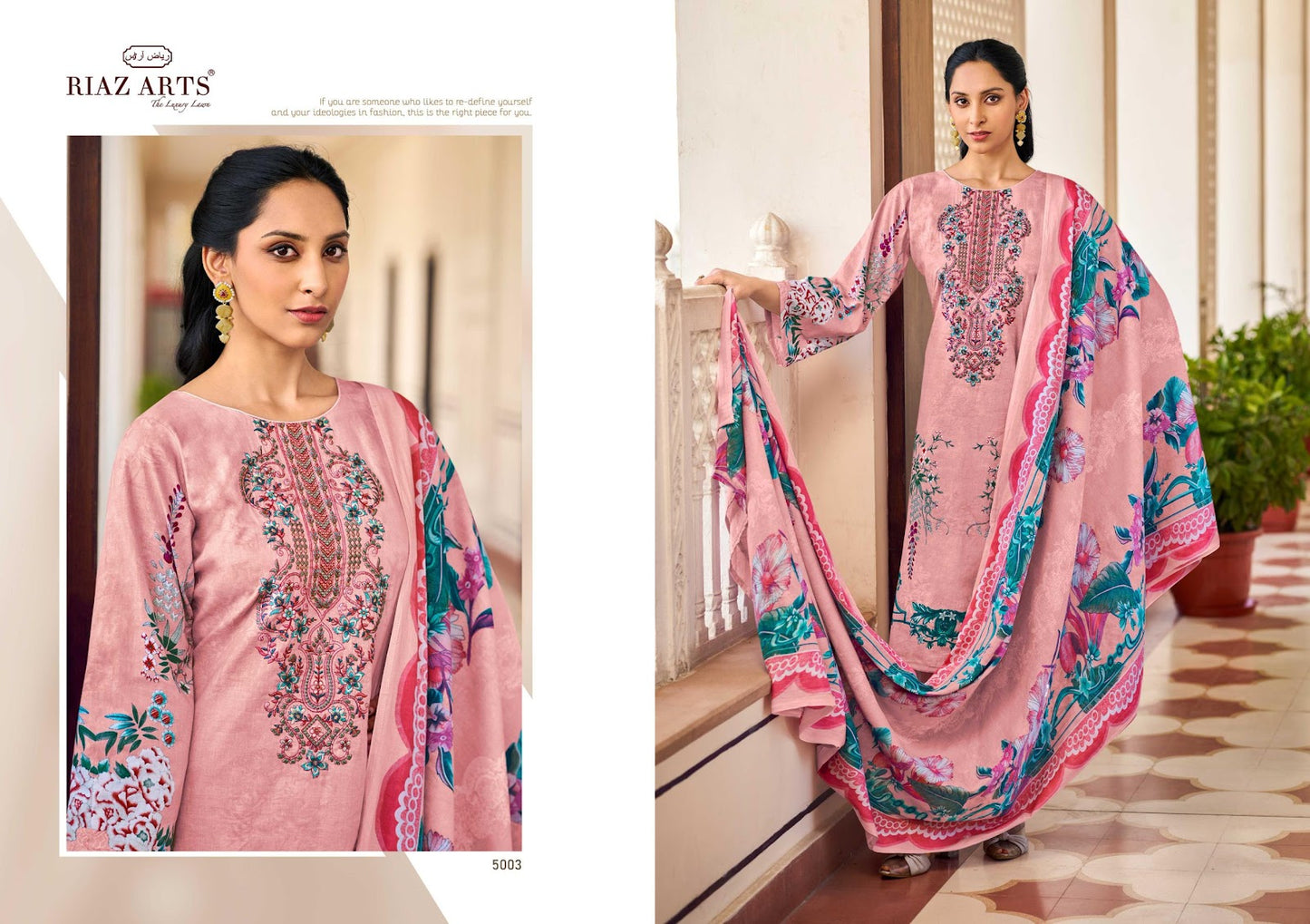 Musafir Vol 28 Riaz Art Pure Cotton Karachi Salwar Suits Manufacturer India