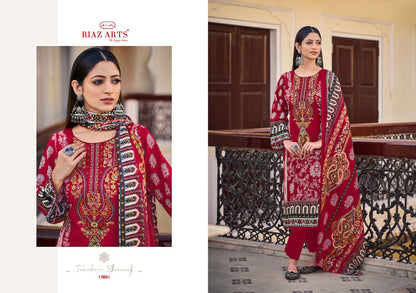 Musafir Vol 29 Riaz Art Pure Cotton Karachi Salwar Suits Supplier India