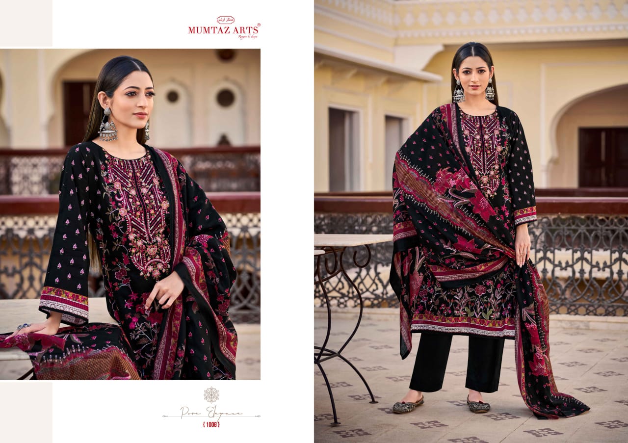 Musafir Vol 29 Riaz Art Pure Cotton Karachi Salwar Suits Supplier India