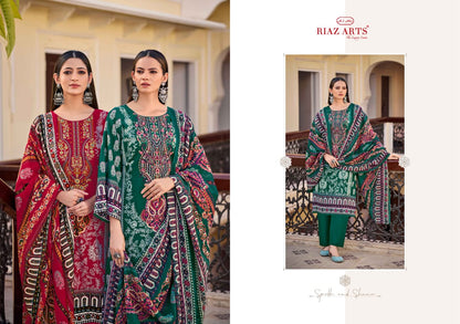 Musafir Vol 29 Riaz Art Pure Cotton Karachi Salwar Suits Supplier India