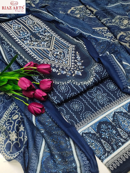 Musafir Vol 29 Riaz Art Pure Cotton Karachi Salwar Suits Supplier India