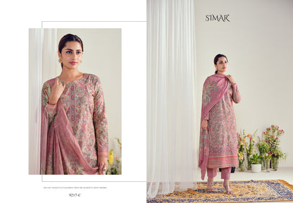 Musafir Vol 2 Simar Premium Cotton Pant Style Suits Wholesaler Ahmedabad
