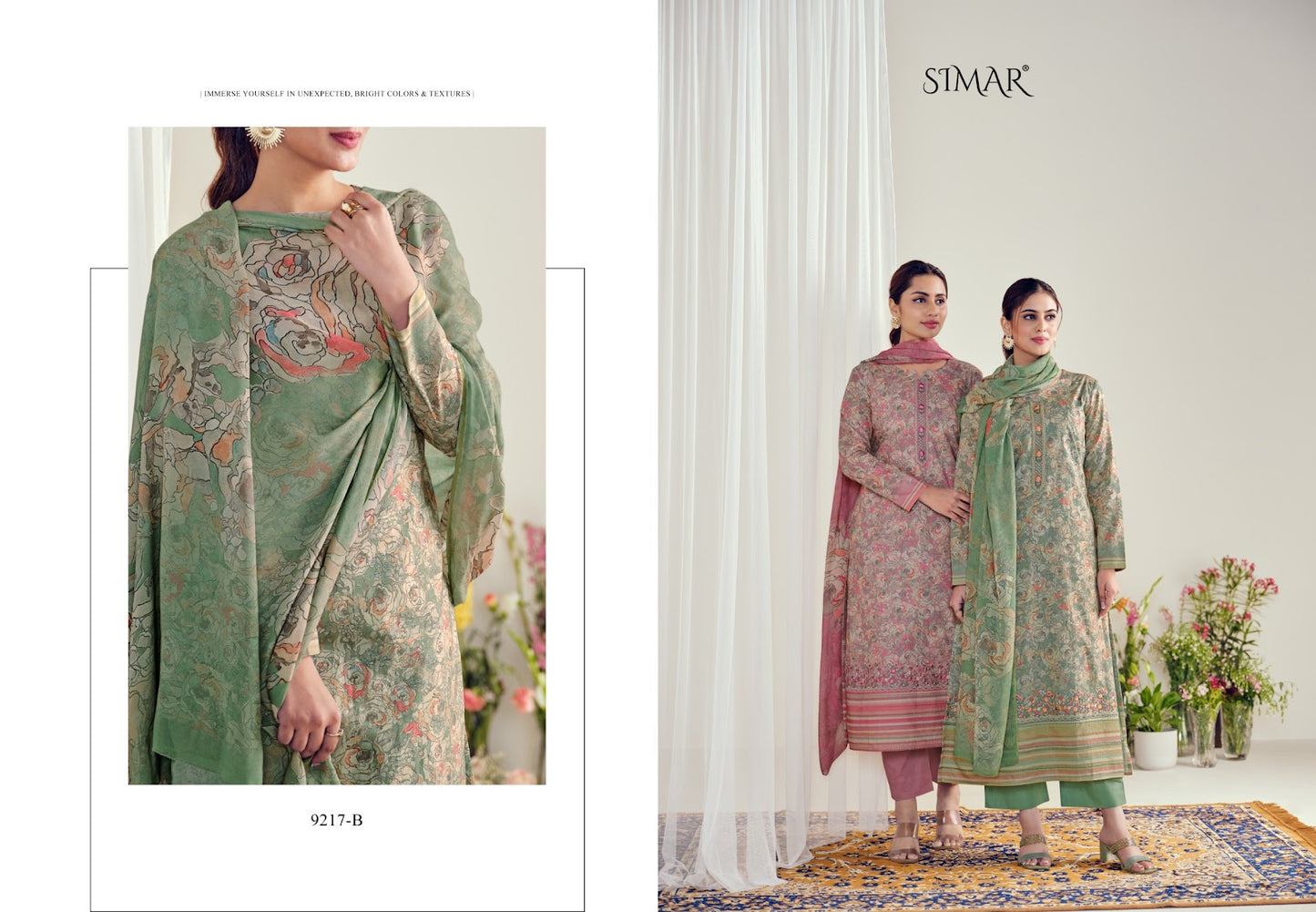 Musafir Vol 2 Simar Premium Cotton Pant Style Suits Wholesaler Ahmedabad