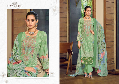 Musafir Vol 32 Riaz Art Cotton Cambric Karachi Salwar Suits Wholesale Price