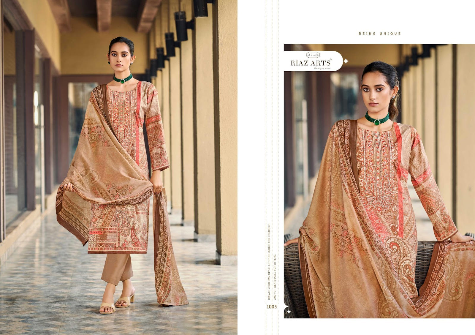 Musafir Vol 34 Riaz Art Cotton Cambric Karachi Salwar Suits Manufacturer Gujarat