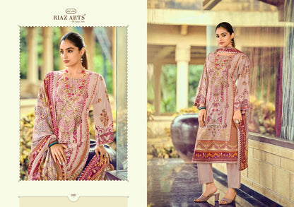 Musafir Vol 36 Riaz Art Cotton Cambric Karachi Salwar Suits Wholesaler India