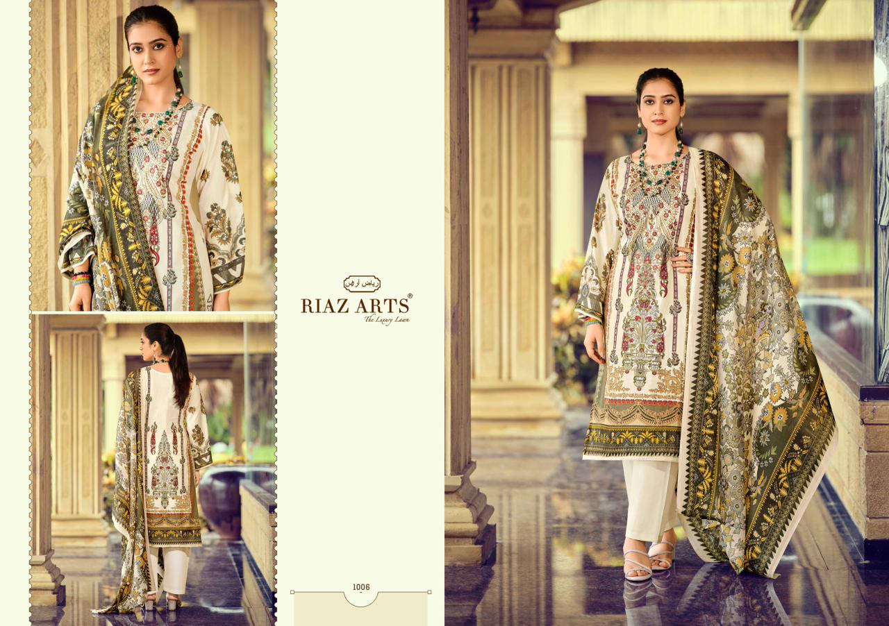 Musafir Vol 36 Riaz Art Cotton Cambric Karachi Salwar Suits Wholesaler India