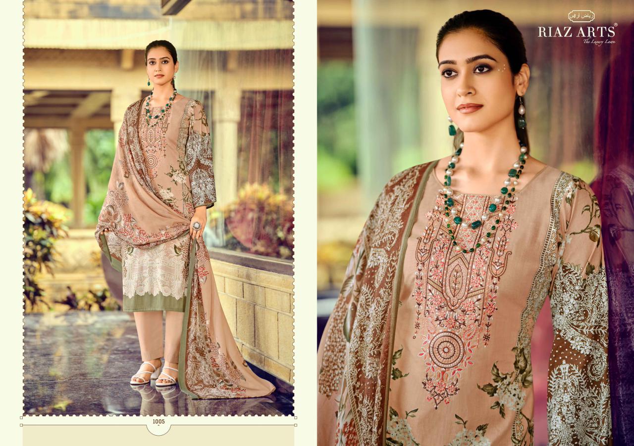 Musafir Vol 36 Riaz Art Cotton Cambric Karachi Salwar Suits Wholesaler India